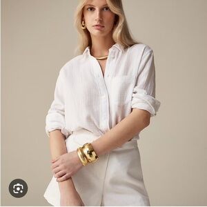 JCREW Garçon classic double-gauze shirt